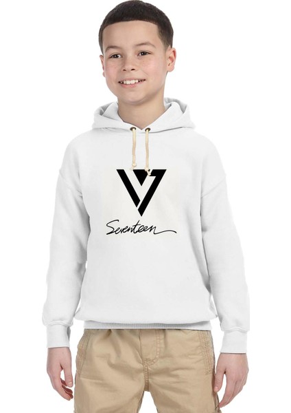 K-pop Seventeen Çocuk Sweatshirt