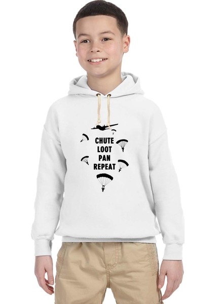 Pubg paraşut Çocuk Sweatshirt