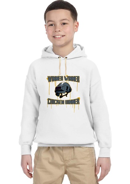 Pubg winner 3 lvl. kask Çocuk Sweatshirt