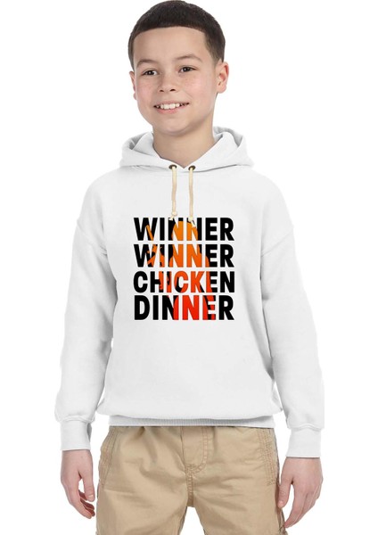 Pubg Winner chicken dinner Çocuk Sweatshirt