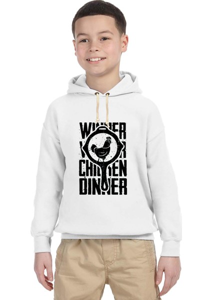 Pubg Winner chicken dinner Çocuk Sweatshirt