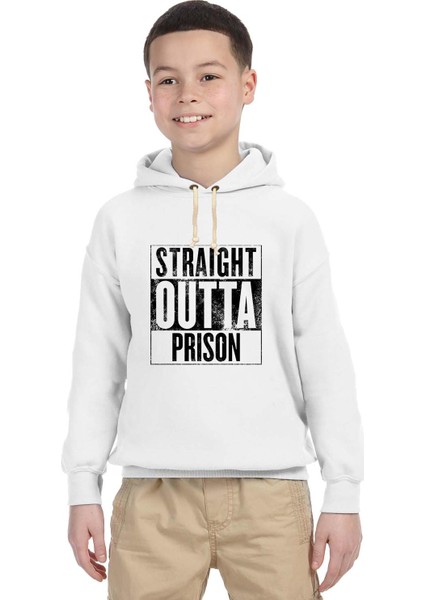 Pubg straıght outta prıson Çocuk Sweatshirt