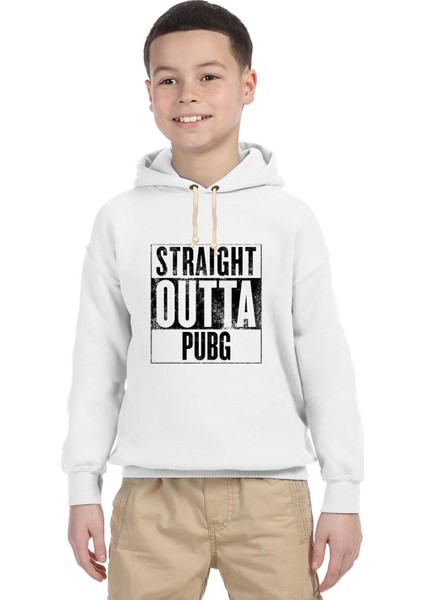 Pubg straıght outta pubg Çocuk Sweatshirt