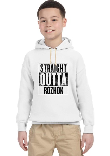 Pubg straıght outta rozhok Çocuk Sweatshirt