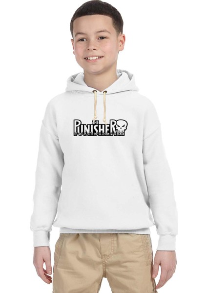 The Punisher Logo Çocuk Sweatshirt