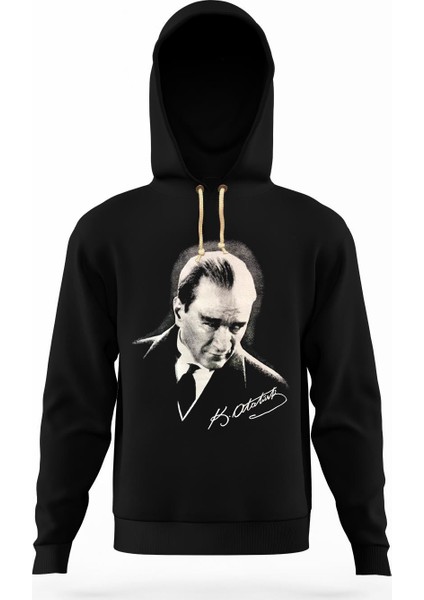 Atatürk Portre Erkek Sweatshirt