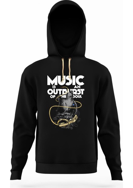 Music Outburst Erkek Sweatshirt