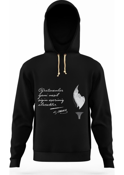 Atatürk Baş Öğretmen Erkek Sweatshirt