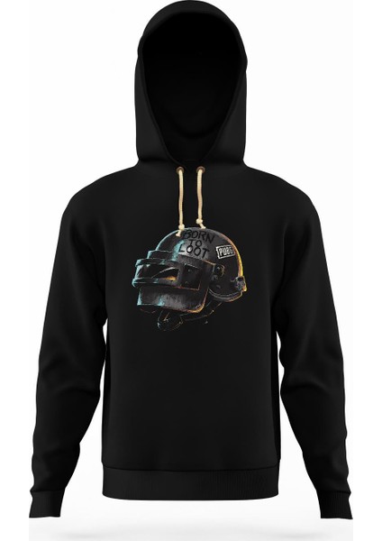 Pubg 3 level Kask Erkek Sweatshirt