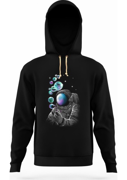Nasa uzay Astronot Dünya Ay Erkek Sweatshirt