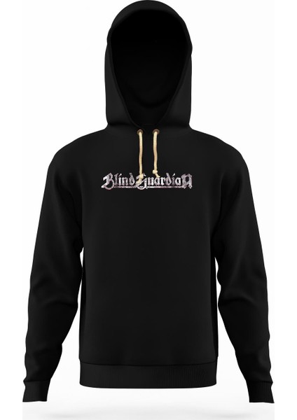 Blind Guardian logo font Erkek Sweatshirt