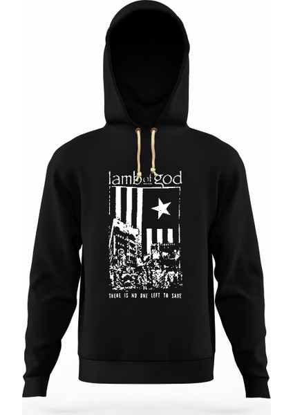 Lamb of God there is no one left to save Erkek Sweatshirt