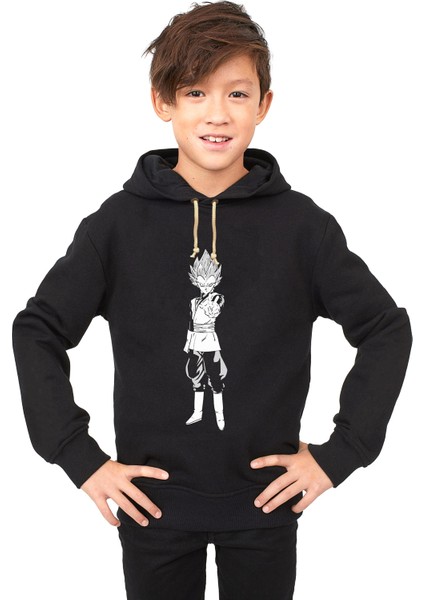 Dragon ball z süper saiyan Çocuk Sweatshirt