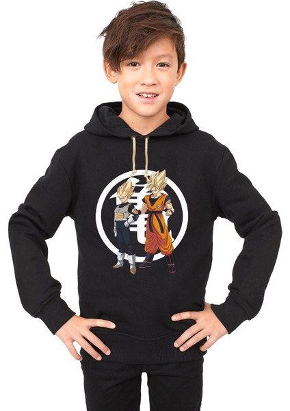 Dragon ball z Goku vegeta Çocuk Sweatshirt