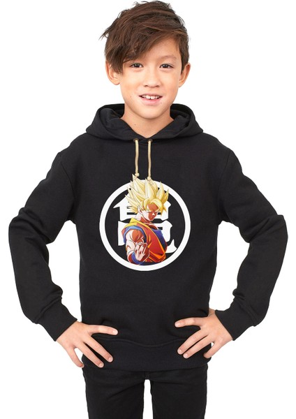 Dragon ball z Saiyan Çocuk Sweatshirt