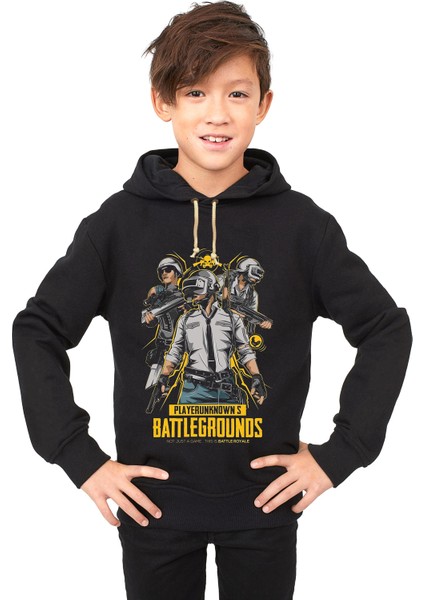 Pubg Karakter Çocuk Sweatshirt