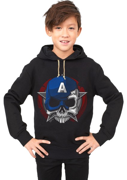 Captan skull Çocuk Sweatshirt