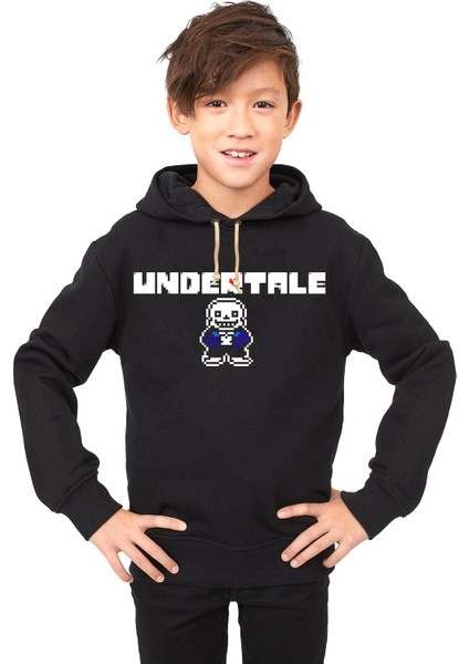 Undertale logo Çocuk Sweatshirt
