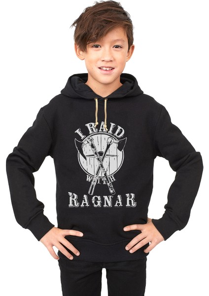 Viking Raid With Ragnar personality Çocuk Sweatshirt