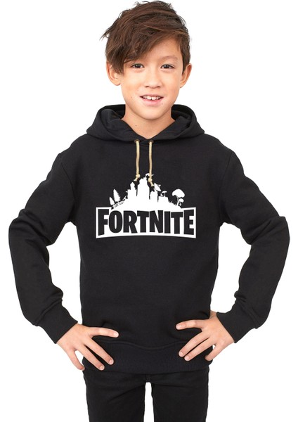 Fortnite Logo Çocuk Sweatshirt