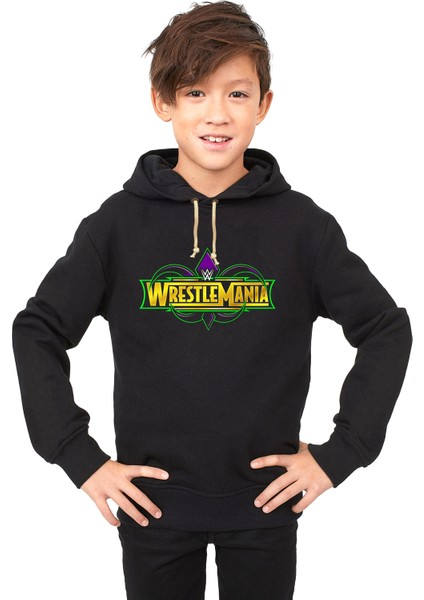 wwe smackdown wrestlemania Çocuk Sweatshirt