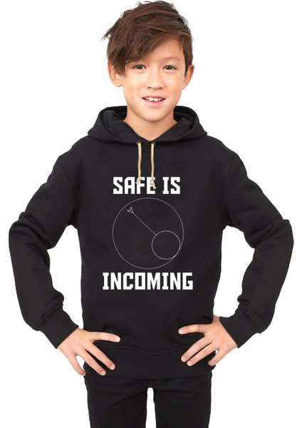 fortnife safe is incoming Çocuk Sweatshirt