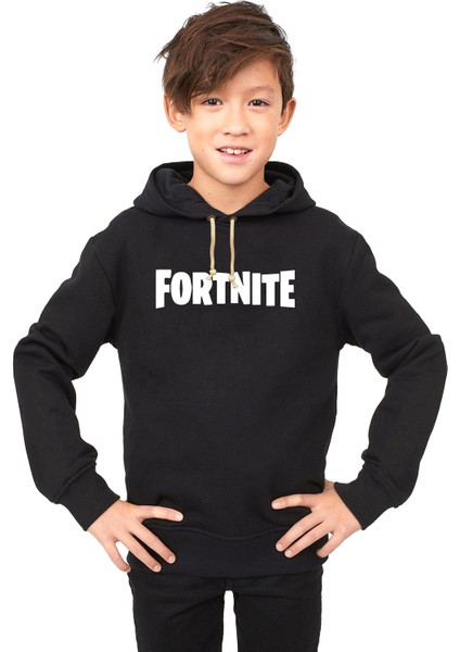 Fortnite Battle Royale #1 Victory Tilted Towers Gamer Çocuk Sweatshirt