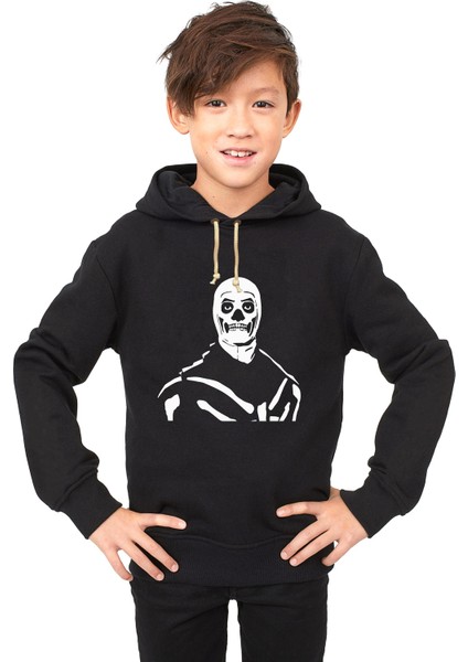 Fortnite Skull Trooper Çocuk Sweatshirt