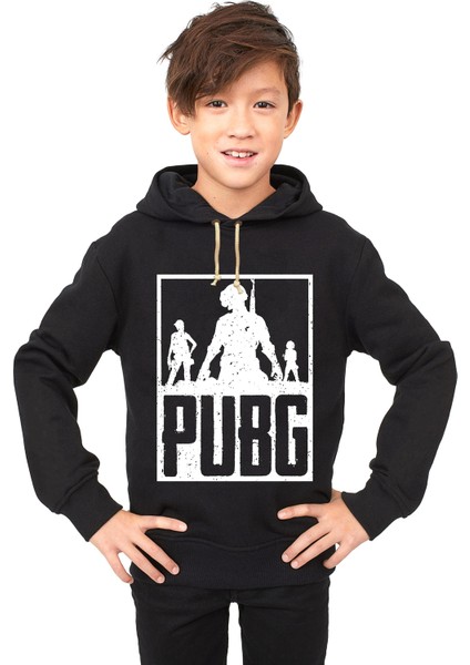 Pubg 3 adam Çocuk Sweatshirt
