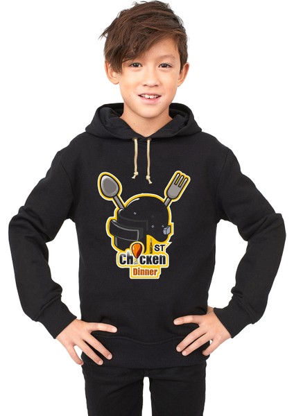Pubg 3 Level Çocuk Sweatshirt