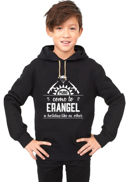 pubg come to erangel Çocuk Sweatshirt