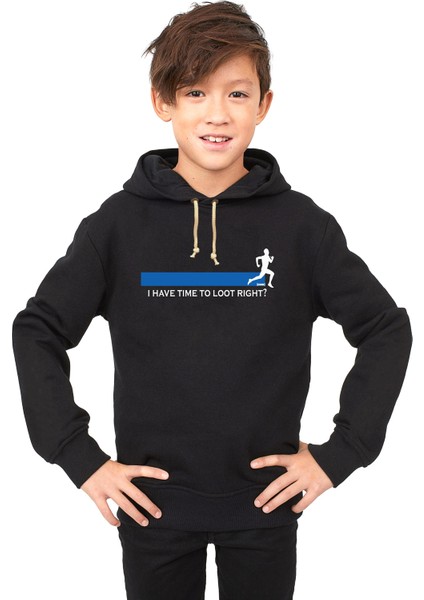 pubg i have time to loot right Çocuk Sweatshirt