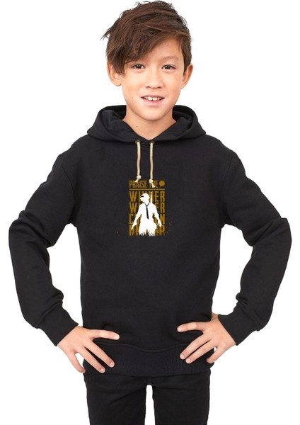 pubg praise the Çocuk Sweatshirt