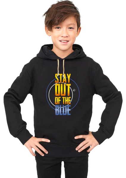 pubg stay out Çocuk Sweatshirt