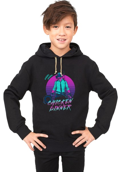 Pubg Night Party Çocuk Sweatshirt