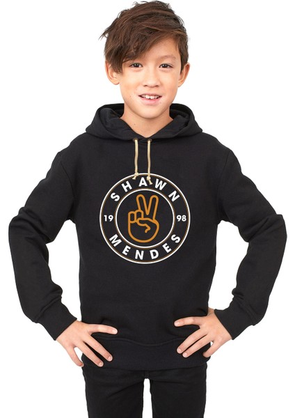 Shawn Mendes Peace 1998 logo Çocuk Sweatshirt
