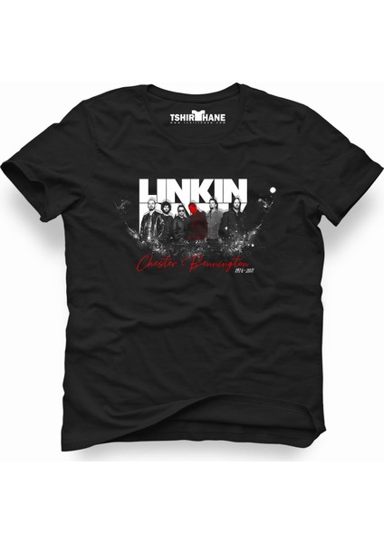 link in park Chester Bennington grup Erkek T-Shirt