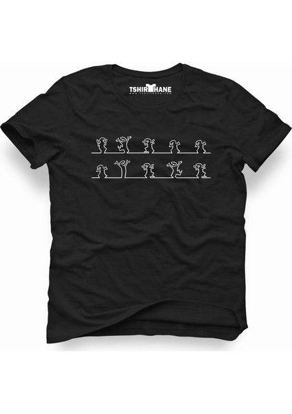 La linea trt cizgi adam dance Erkek T-Shirt