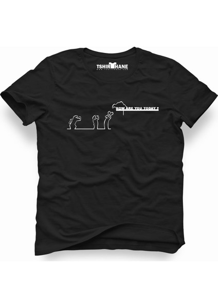 La linea trt cizgi adam how are you today Erkek T-Shirt