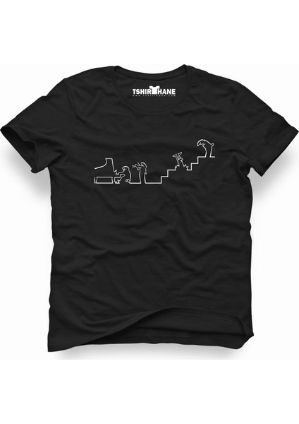 La linea trt cizgi adam music Erkek T-Shirt