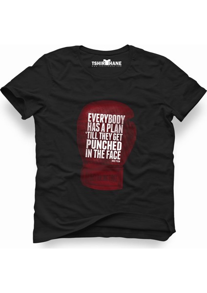 Mike tyson everybody has a plan Erkek T-Shirt