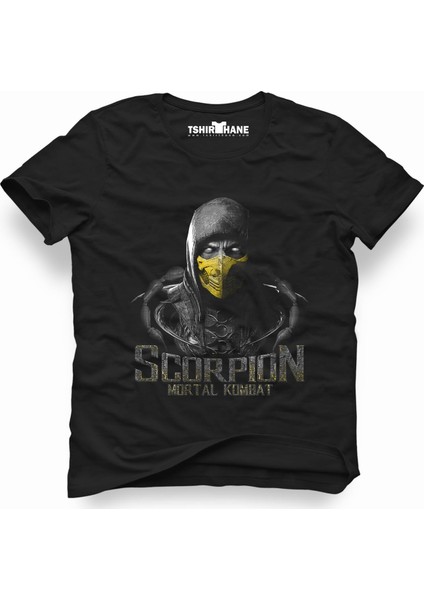 mortal kombat scorpion fatality 2 Erkek T-Shirt