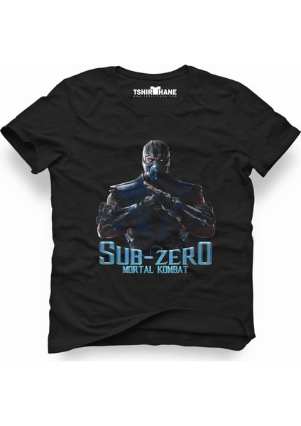 Mortal kombat sub zero fatality 1 Erkek T-Shirt