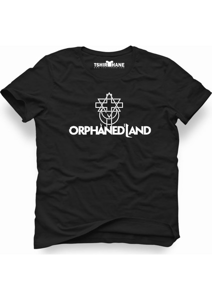 Orphaned land logo amplem Erkek T-Shirt