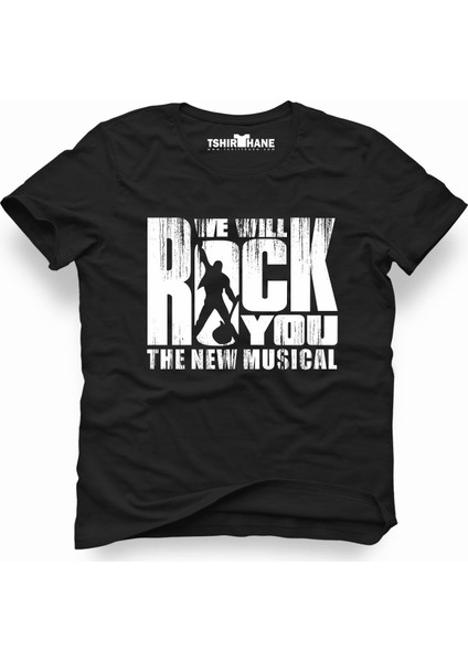 QUEEN we will rock you Erkek T-Shirt