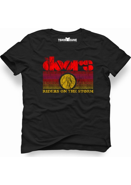 The doors riders on the storm Erkek T-Shirt