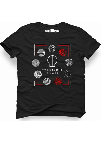 Twenty One Pilots - Blurryface line Erkek T-Shirt