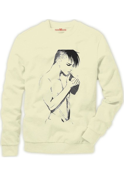 Attack on titan Titana saldırı Erkek Sweatshirt