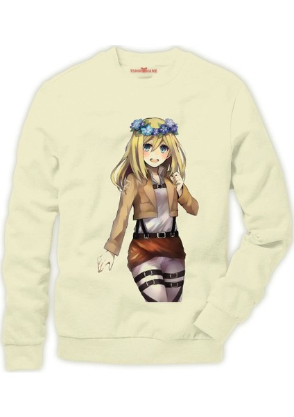 Attack on titan Titana saldırı Erkek Sweatshirt