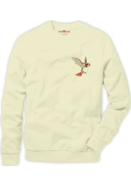 Pokemon avergermon Pidgeot Pigeot Erkek Sweatshirt